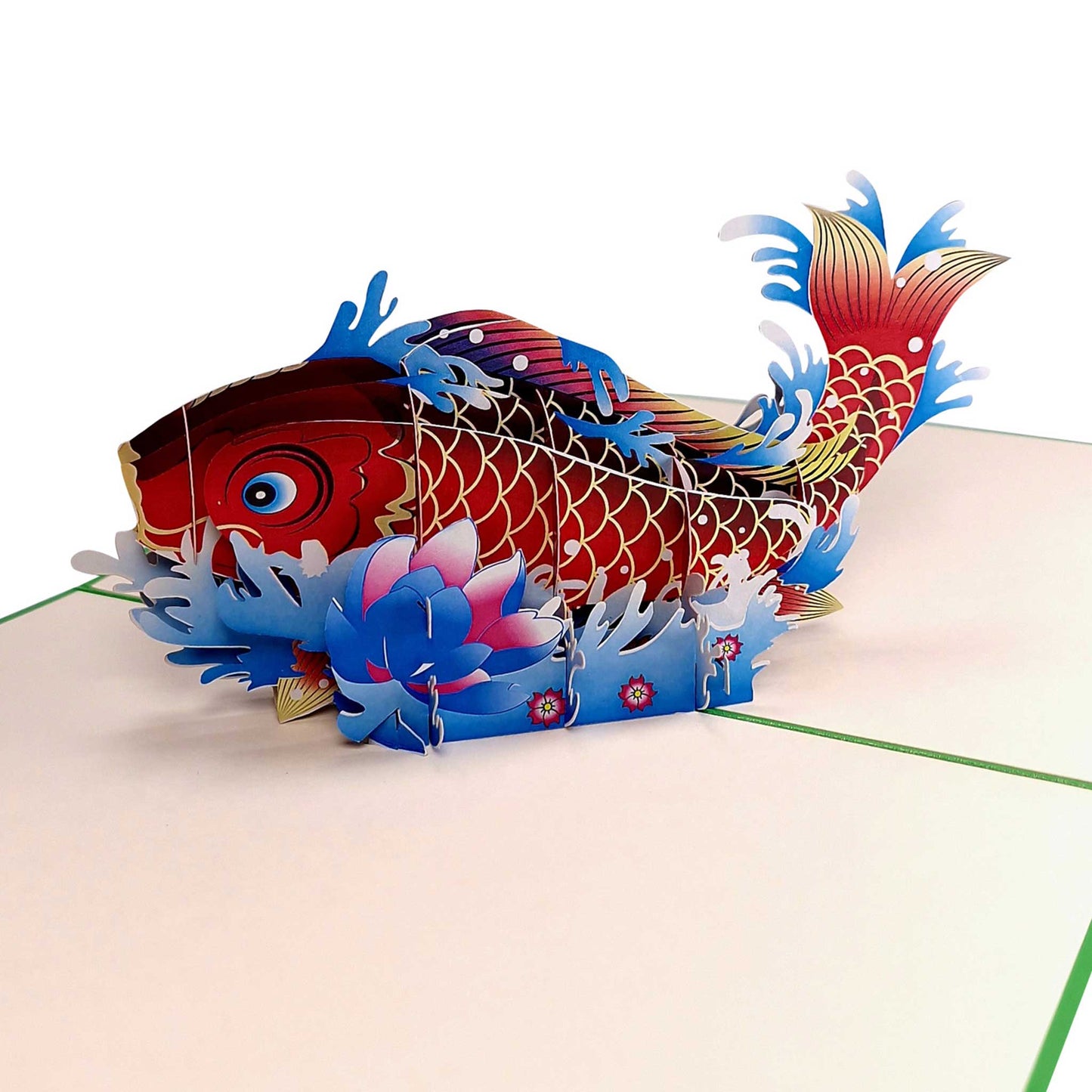 3D Kartka - Karp