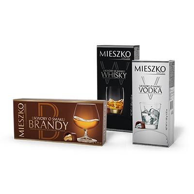 Wiśnie w czekoladzie z alkoholem