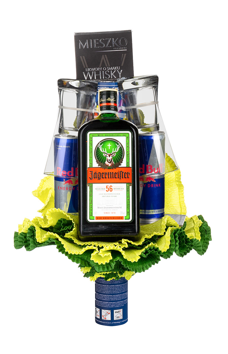 Bukiet prezentowy - Jägerbomb Cocktail Set