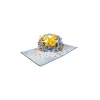 3D Kartka – Numer 20 (niebieska)