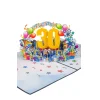 3D Kartka – Numer 30 (niebieska)