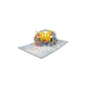 3D Kartka – Numer 60 (niebieska)