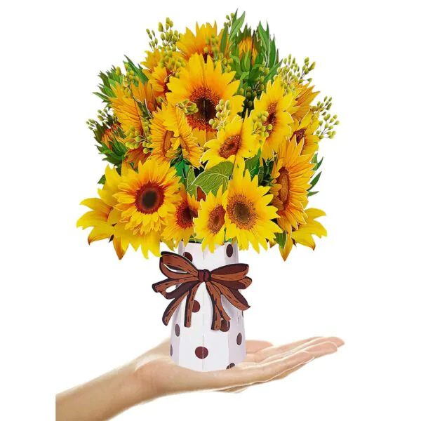 3D Bukiet - Słonecznik