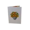 3D Kartka - Słonecznik