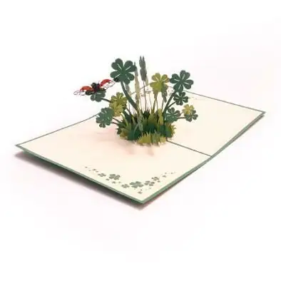 3d-blahozelanie-stvorlistok-stastia-677614.jpg 3D Kartka - Koniczynki na szczęście