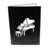 3D Kartka - Fortepiano