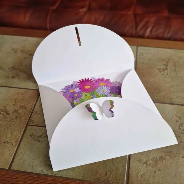 3D Bukiet - Kolorowe stokrotki