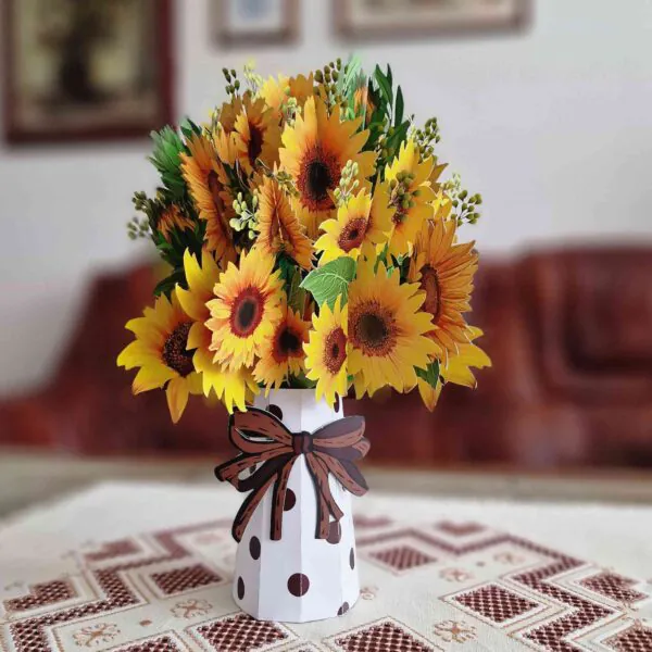 3D Bukiet - Słonecznik