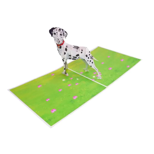 3D Kartka - Dalmatyńczyk