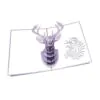 3D Kartka - Jeleń