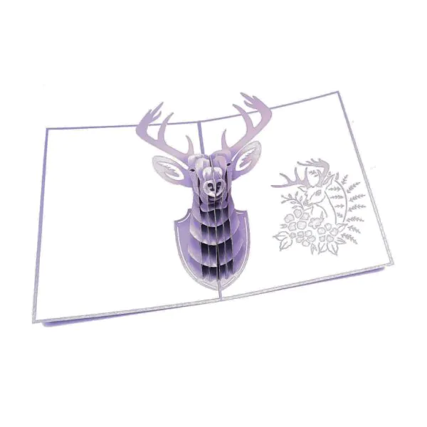 3D Kartka - Jeleń