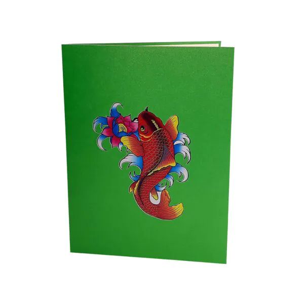 3D Kartka - Karp