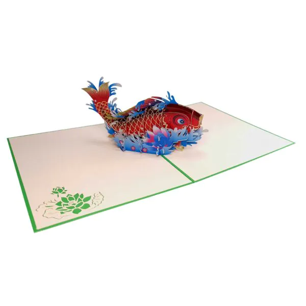 3D Kartka - Karp