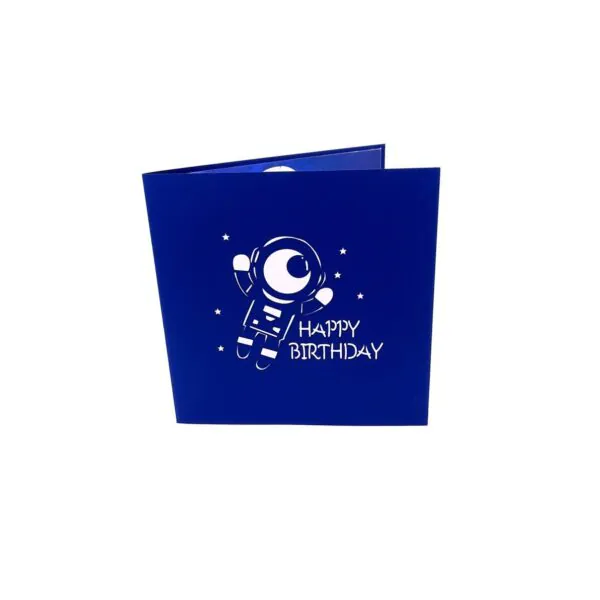 3D Kartka - Astronauta
