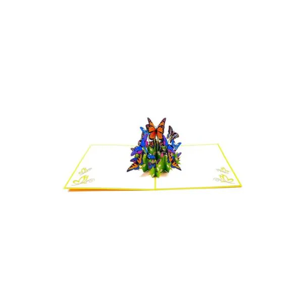 3D Kartka - Motyle