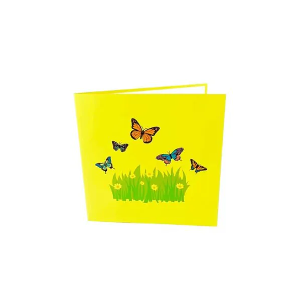 3D Kartka - Motyle
