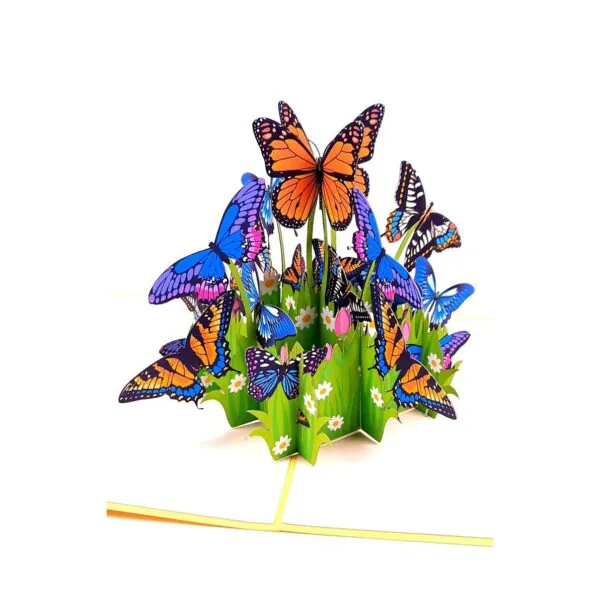 3D Kartka - Motyle