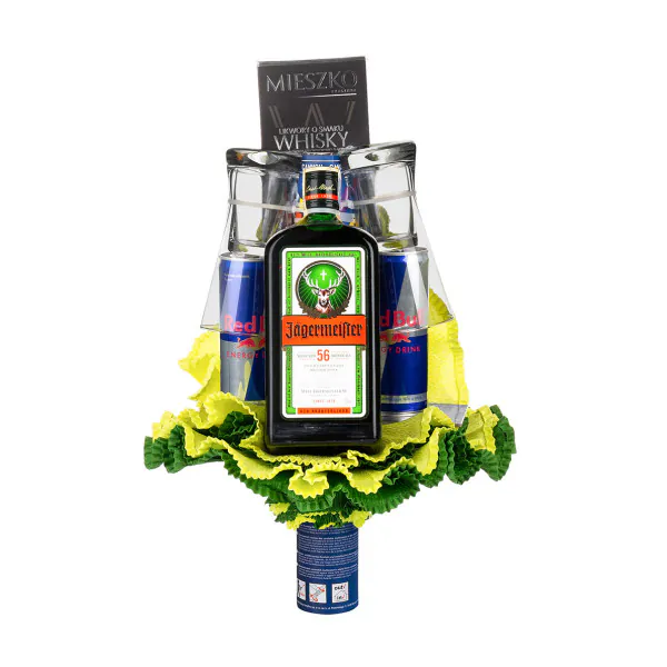 Bukiet prezentowy - Jägerbomb Cocktail Set