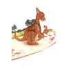3D Kartka - Kangurki